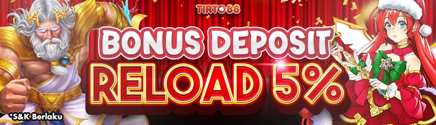 BONUS RELOAD 5% HARIAN