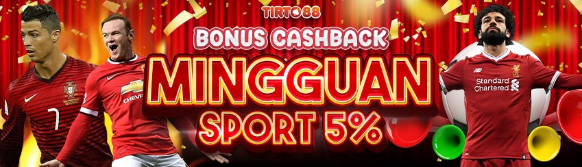 CASHBACK SPORTBOOK WEEKLY 5%